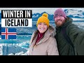 Winter van life for the first time we are driving through iceland   this is our van