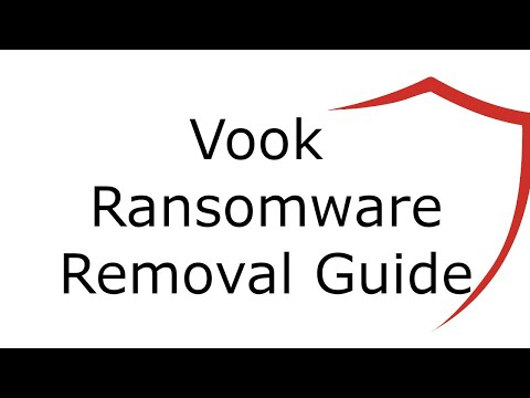 Vook File Virus Ransomware [.Vook ] Removal and Decrypt .Vook Files