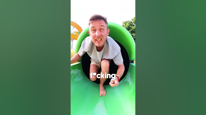 Glijbaan testen zonder water