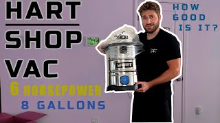 Hart Wet/Dry Vac Review: 8 Gallon 6 Horsepower Stainless Steel in 2022