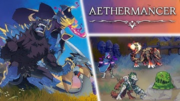 NEW MONSTER TAMER ROGUELITE | Aethermancer (Demo) | PART 1