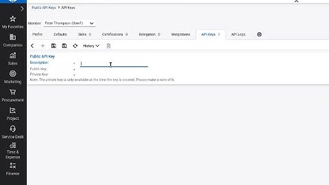 How to Create ConnectWise Member/User API Keys
