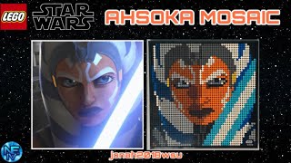 LEGO Star Wars Ahsoka Mosaic MOC Showcase (By Jonah2018wsu)