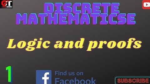 Discrete mathematics  chapter:Logic and proofs #DS #Discretestructure