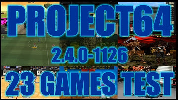 PROJECT64  2.4.0-1126