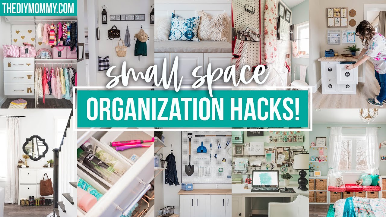 10 Small Space Organization Hacks you'll want to DIY right now!