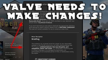 Two Big Changes Valve Needs To Make CSGO OVERWATCH