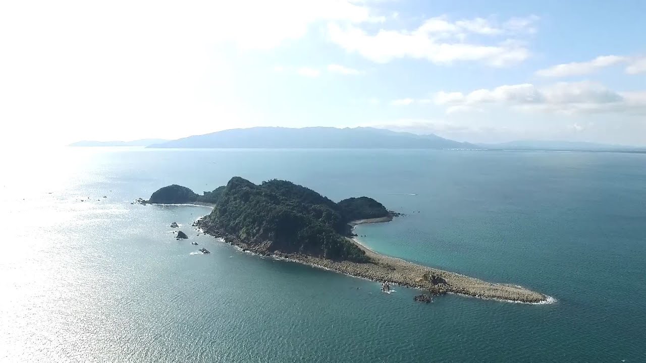 夏井漁港 枇榔島 周辺空撮 【鹿児島県志布志市】 YouTube