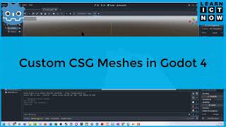 Creating Custom CSG Meshes in Godot 4