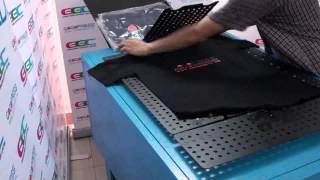 T shirt folding machine will be release soon By GoGoPress .operate video S02-010