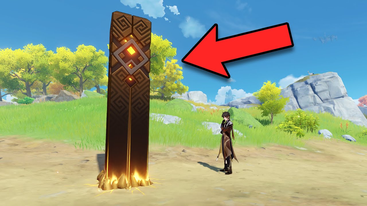 How to sit on Zhongli's pillar? 😳 YouTube