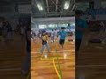 【姉弟】試合前アップ