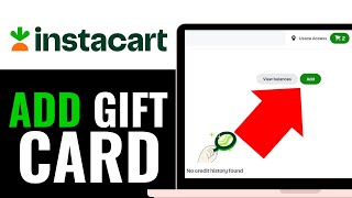 How to Add Gift Card to Instacart 2026 (QUICK GUIDE)