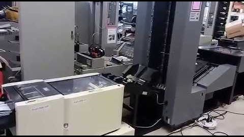 Duplo used booklet maker DC-10 DBM-120 DBM-120T DBM-400STR - LA-POSTPRESS - #21506