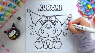 Information Super Cute Kuromi Coloring Page! 🖤 Guide