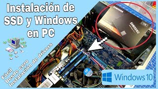 Cmo Instalar Un Ssd Y Windows 10 En Un Pc  Paso A Paso
