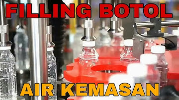 Mesin Filling Botol Otomatis Untuk Kemasan Air Mineral | Produksi Super Cepat