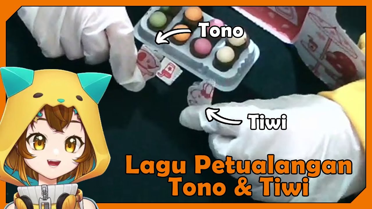 【 VTuber Clip 】Tiba-Tiba Bikin Lagu Petualangan Tono & Tiwi | Alenka Inventra