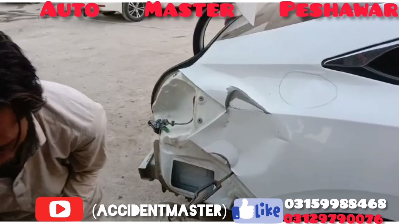 Auto Master Peshawar major accident car repair center 