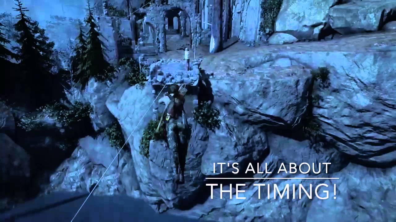 Tomb Raider High Diver Challenge How To YouTube