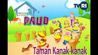 Belajar Dari Rumah Tvri  Paud  Tk  15 April 2020  