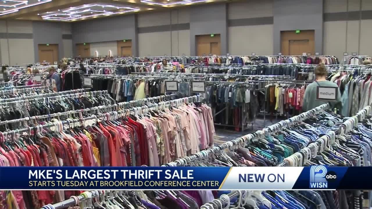 Milwaukee's largest consignment sale prepares to shoppers YouTube
