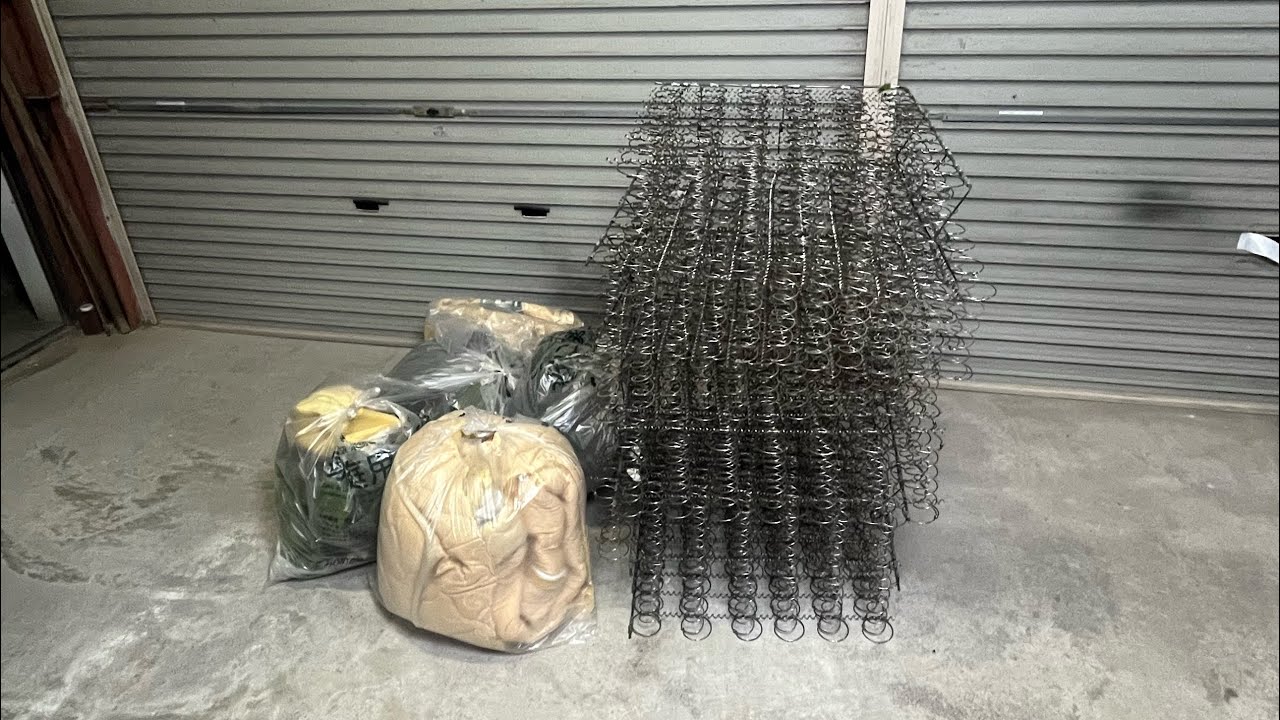 60分でスプリングマットレスを解体してみた！I Tore Apart a Spring