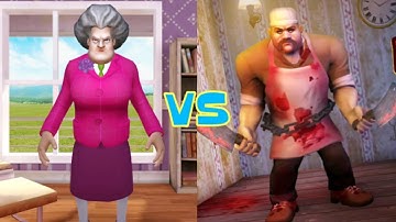 Scary Teacher 3D vs Scary Butcher 3D