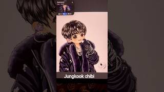 Jungkook chibi drawing #btsfanart #digitalart #chibistyle #btsjungkook #bts #procreate