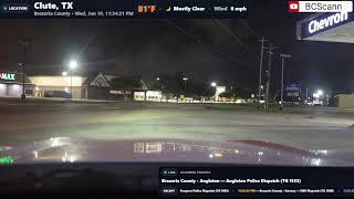 🚨 LIVE: On-Scene Police Activity & Real-Time Scanner | Brazoria County TX