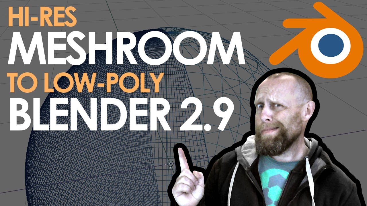 Photogrammetry to Blender - Re-mesh & Bake - Full Tutorial - YouTube