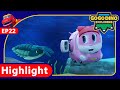 GOGODINO menyelamatkan Trilobite dari ribut laut 🌀 | GOGODINO S3 Highlight | Dinosaur | Kartun