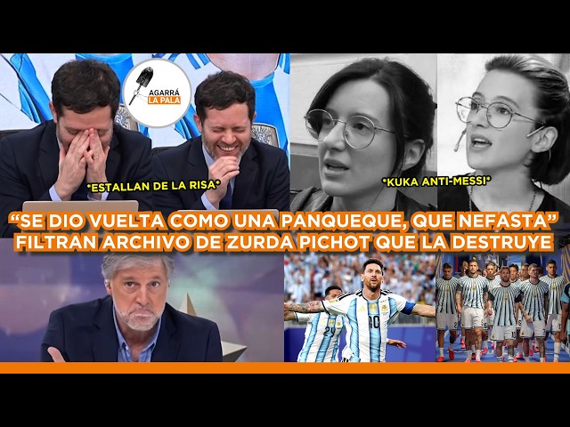 FILTRAN ARCHIVAZO DE ZURDA MALENA PICHOT QUE LA DEJA COMO PANQUEQUE ANTI-MESSI *SE C*GAN DE LA RISA*