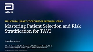 Mastering Patient Selection and Risk Stratification for TAVI