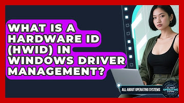 What Is A Hardware ID (HWID) In Windows Driver Management? - All About Operating Systems