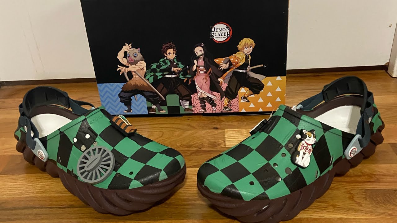 Discover the Hype:  Review of Demon Slayer X Crocs X Footlocker  X Tanjiro