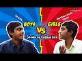 Boys vs girls  shades of college life