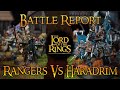 Rangers vs haradrim  conquest champions game 1  middle earth sbg battle report
