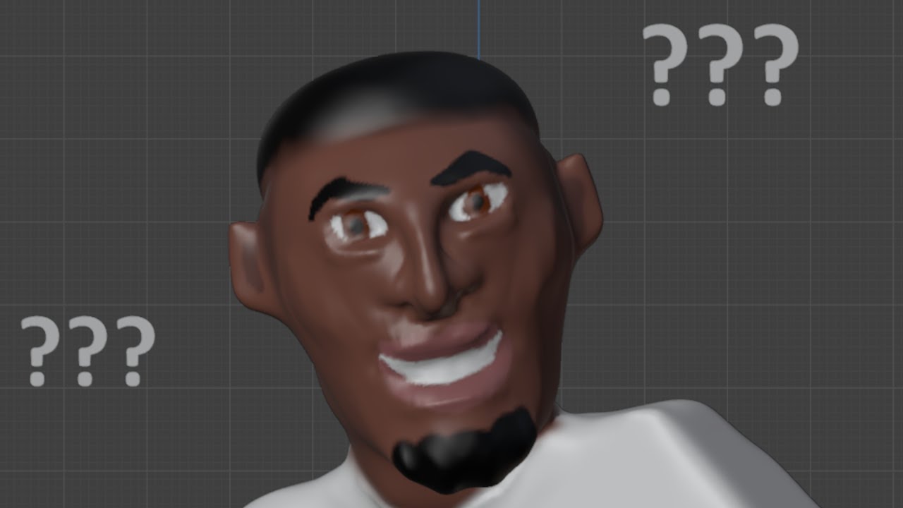 Blender Speed Sculpt - Part 2: Confused Nick Young (Meme)