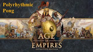 Polyrhythmic Pong (music3.mid) - Age of Empires Soundtrack Reorchestrated