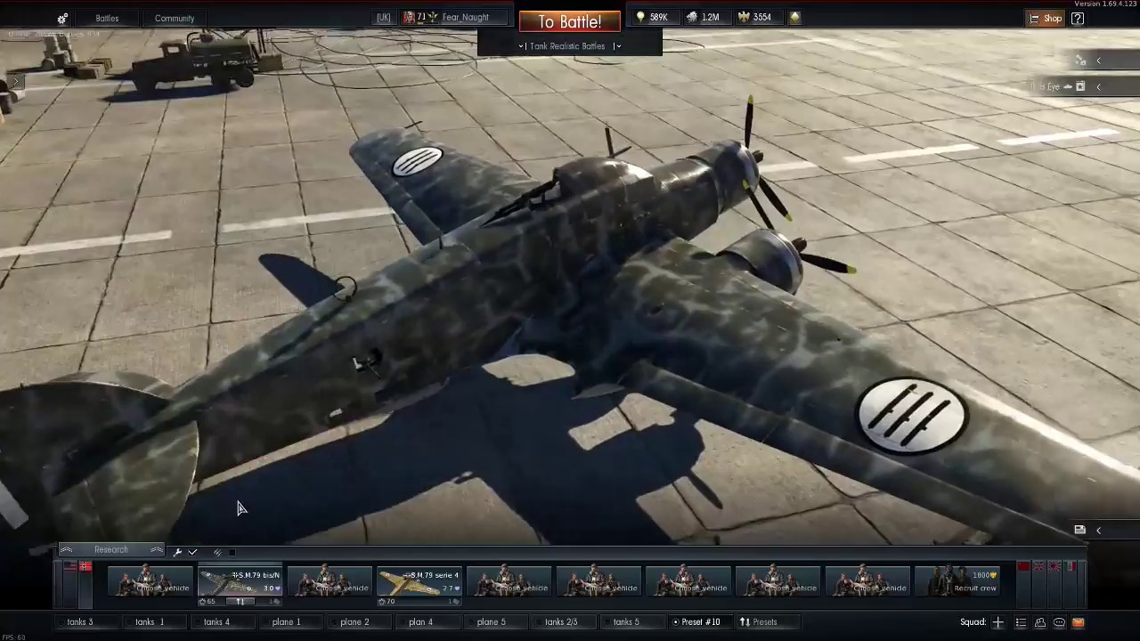 My Rare Planes The Sm 79 Bis Sparviero Is A Rank Ii German Bomber Youtube