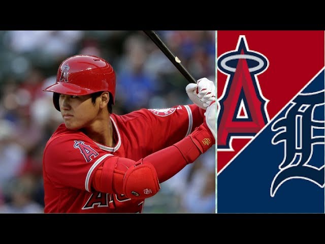 Shohei Otani 2018/8/06 - Shohei Ohtani Angels | タイガース
