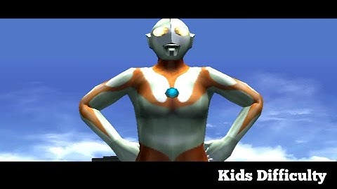 Story Mode Kids Difficulty - Ultraman PS2 AetherSX2 Version Walkthrough