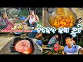       authentic odia cooking and eating  homemade chicken curry vlog