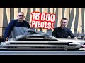 Huge LEGO Luxury Yacht with Interior – 2 METERS LONG!