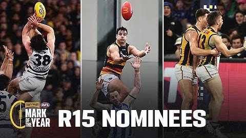 Crow, Cat and Hawk take spectacular marks | Rd 15 Four
