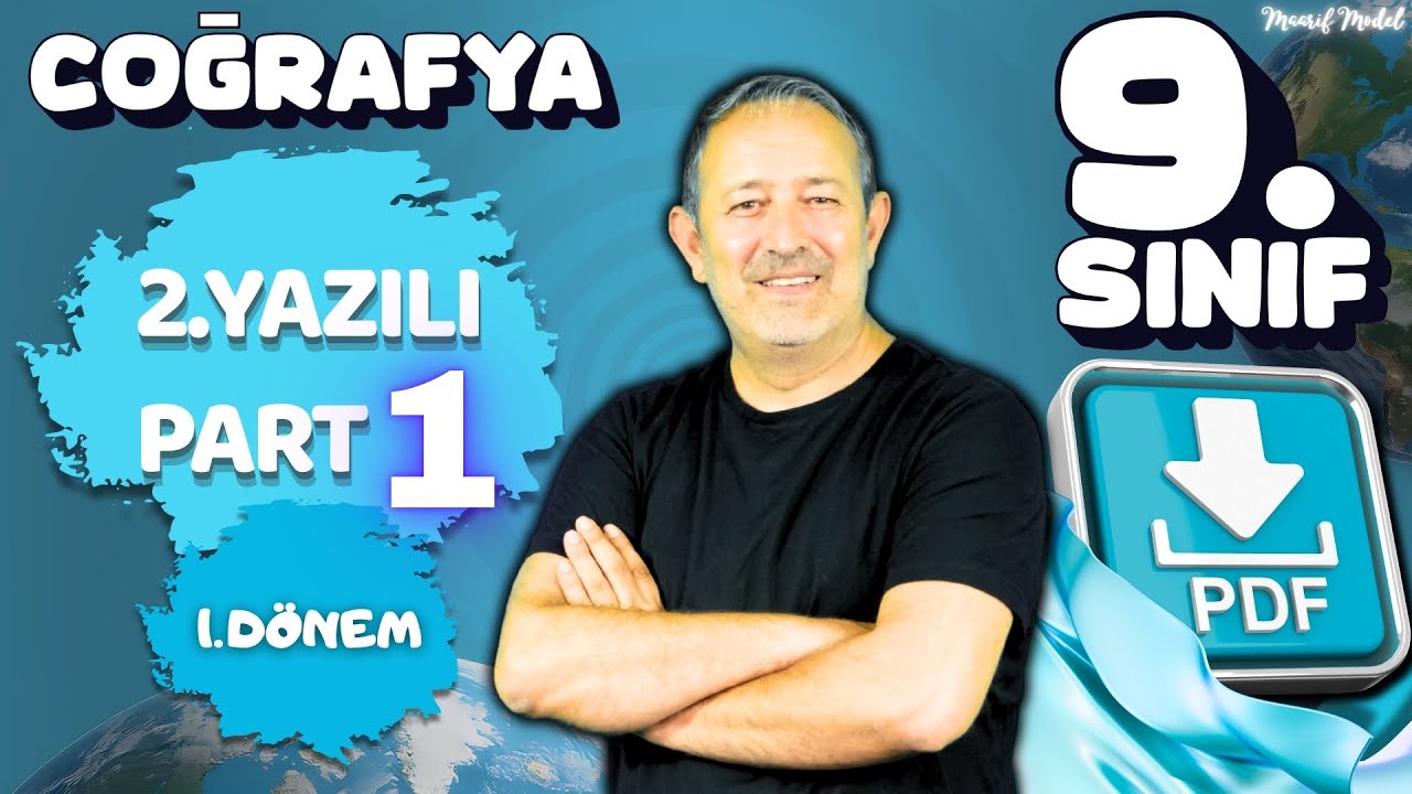 9.Sınıf Coğrafya 1.Dönem 2.Yazılı #9sınıfcoğrafya  #yazılıyahazırlık #coğrafyaşar 