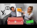 Surprising My Girlfriend with $1000 Mystery Box! | *Gucci, Louis Vuitton, Balenciaga*