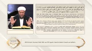 Âli İmran Suresi 149. 150. Ve 151. Ayet - I Kerimeleri Meal Ve Tefsiri - İsmail Hünerlice Hoca Resimi
