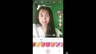 Makeup tutorial using beauty plus app screenshot 1